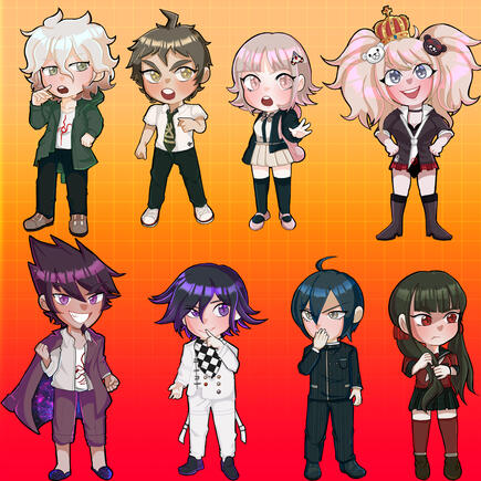 DanganRonpa Charms