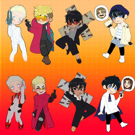 Trigun Charms